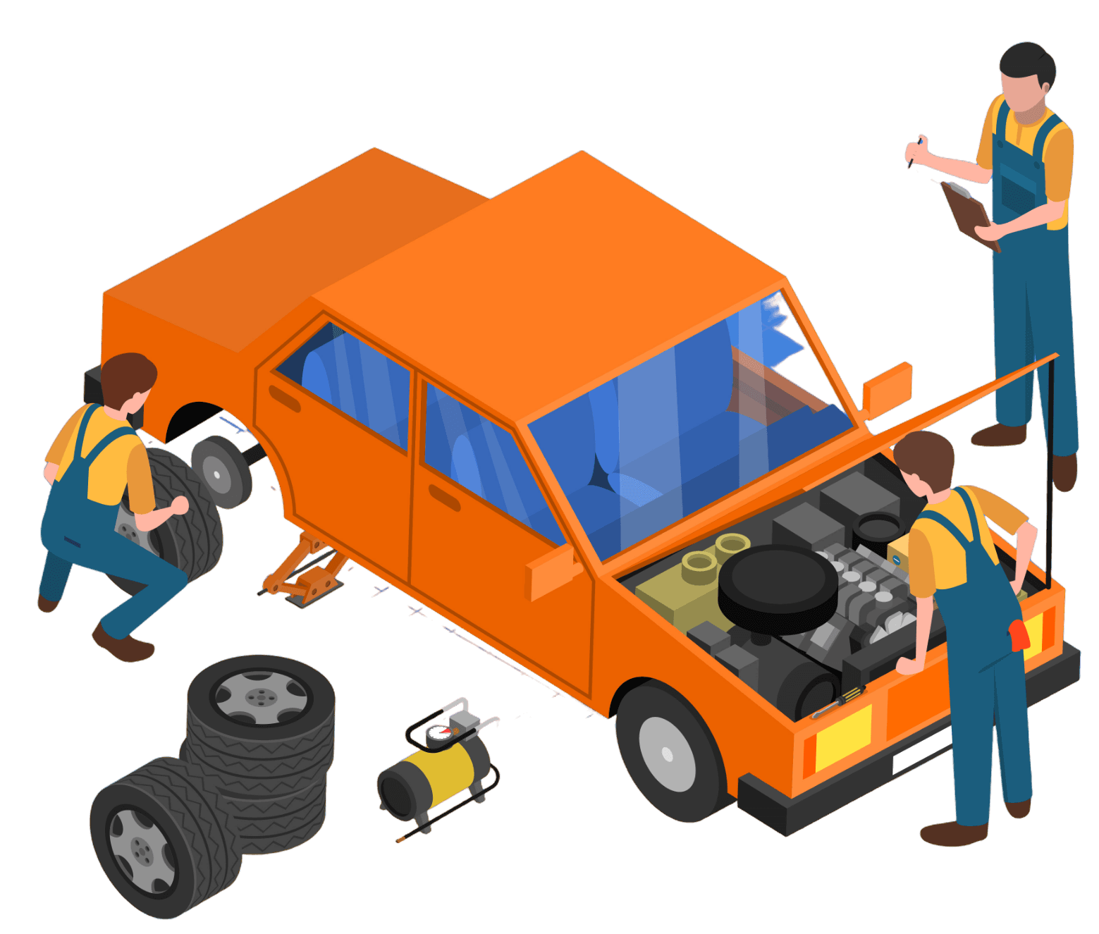 Testing a used Japanese auto part for quality and performance